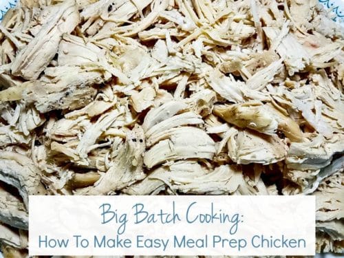 Batch Cooking How To Make Easy Meal Prep Chicken