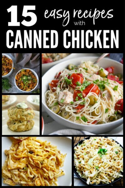 15 Easy Recipes with Canned Chicken Breast | A Reinvented Mom