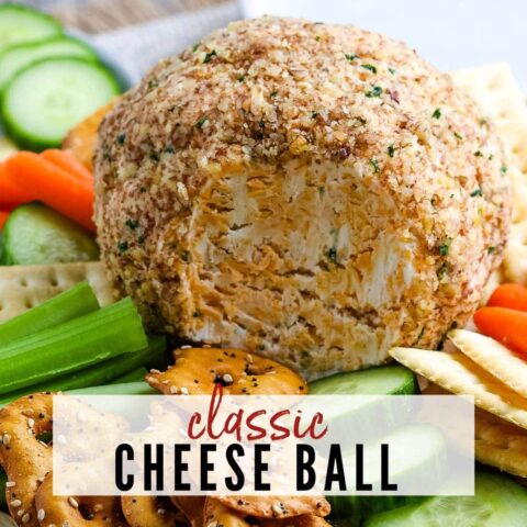 The BEST Classic Cheese Ball Recipe | A Reinvented Mom