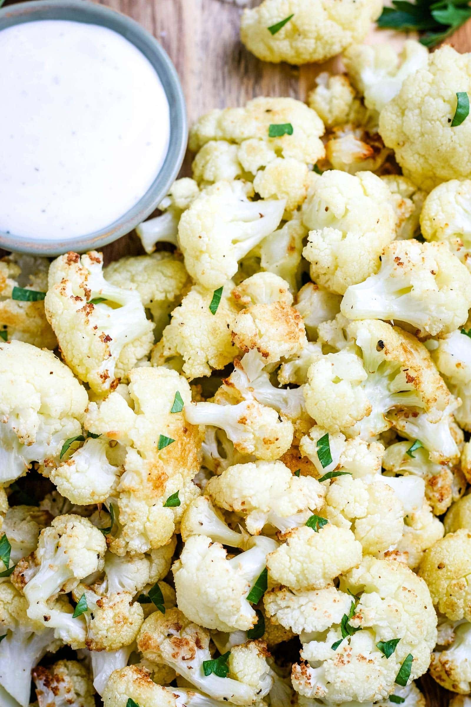 Air Fryer Cauliflower | A Reinvented Mom