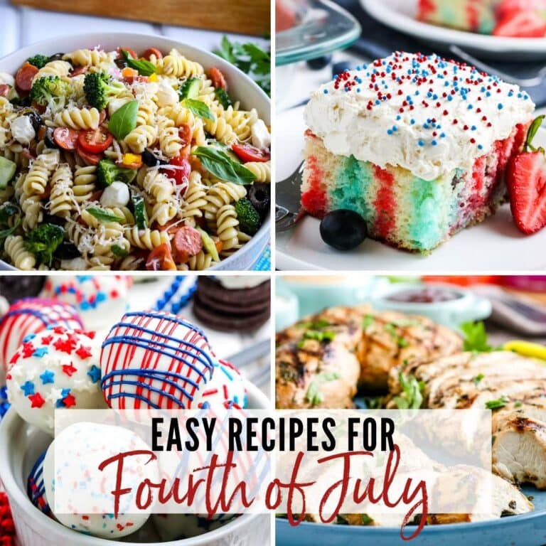 Easy Make Ahead Recipes for Fourth of July