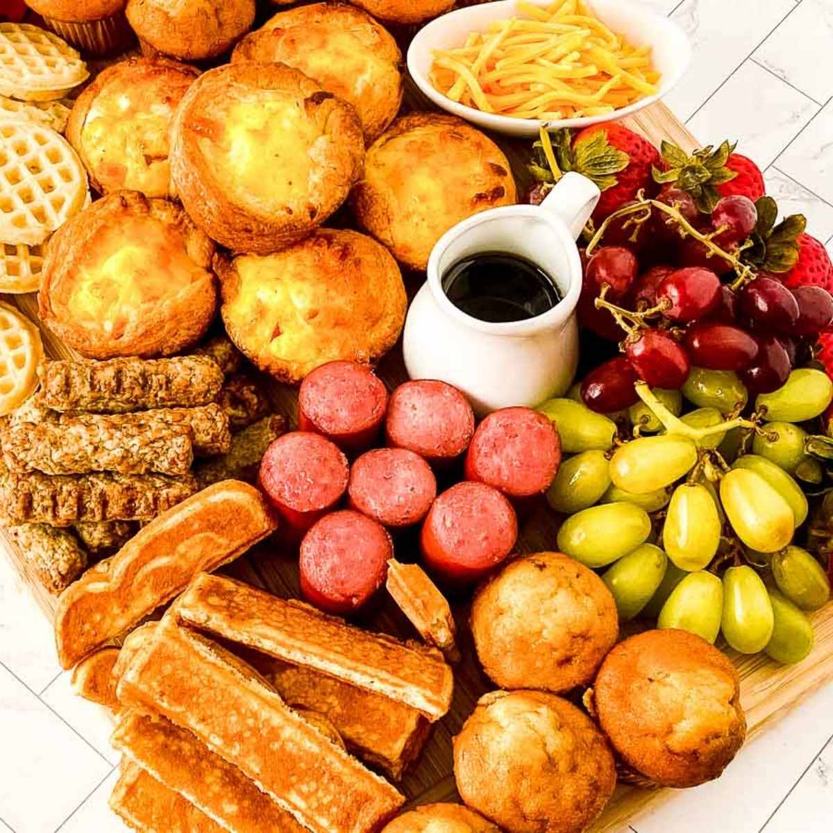 Breakfast Charcuterie Board - Britney Breaks Bread