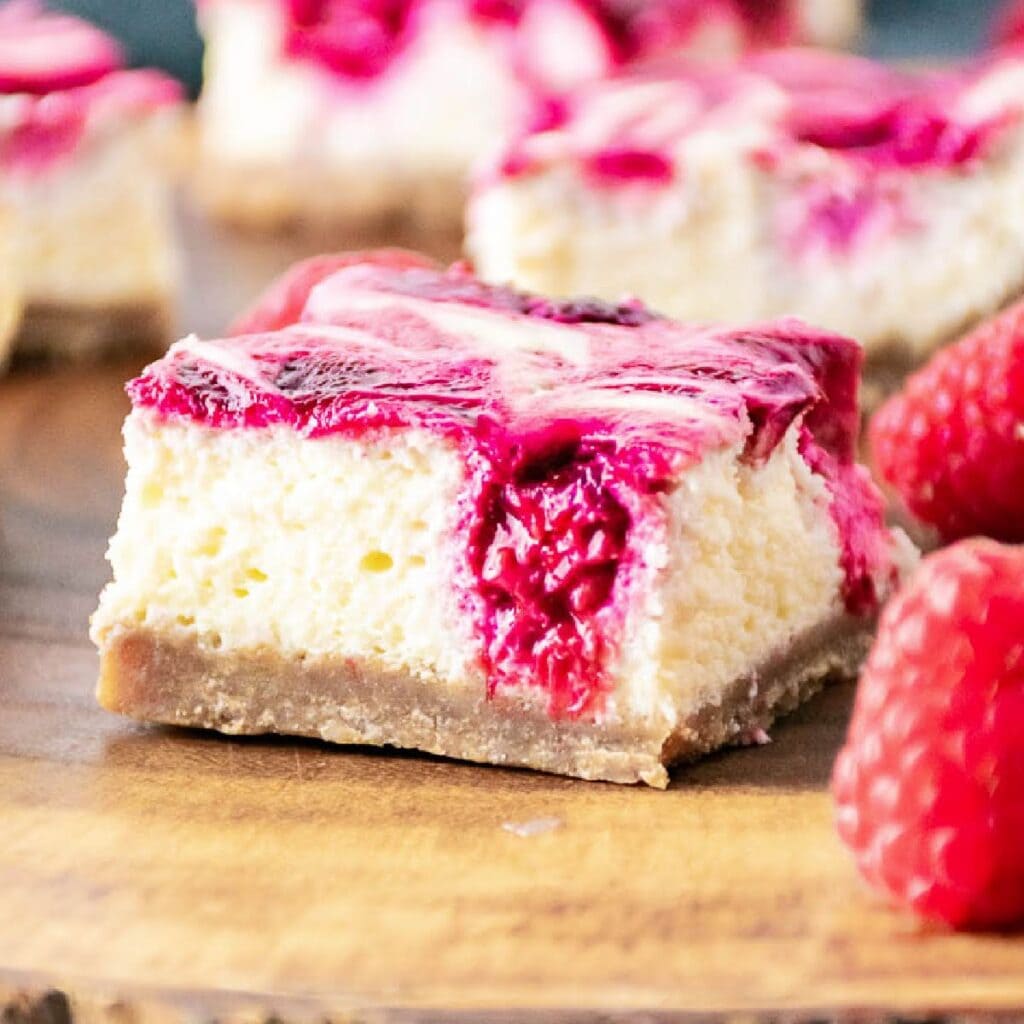 Raspberry Cheesecake Bars A Reinvented Mom 1345