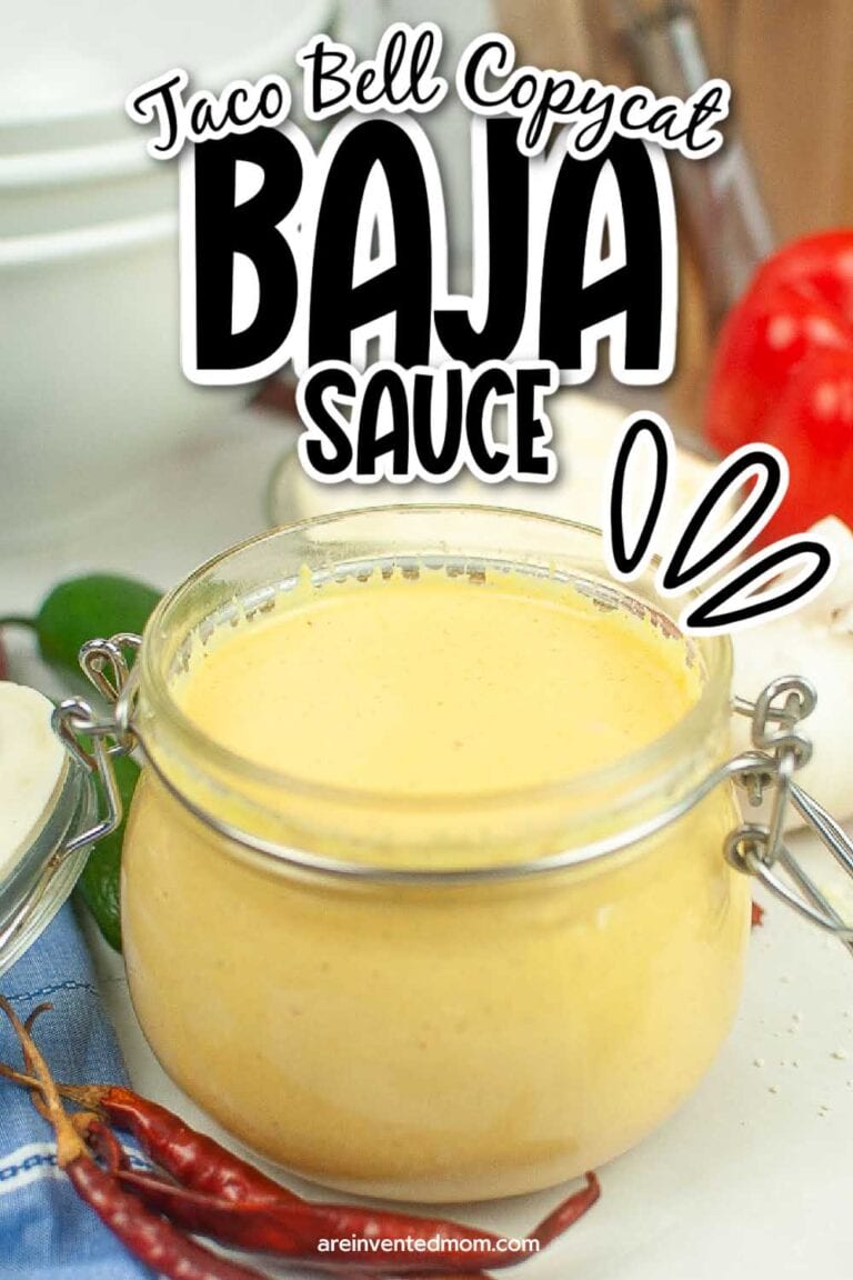 Homemade Taco Bell Baja Sauce (Easy Copycat Recipe) | A Reinvented Mom