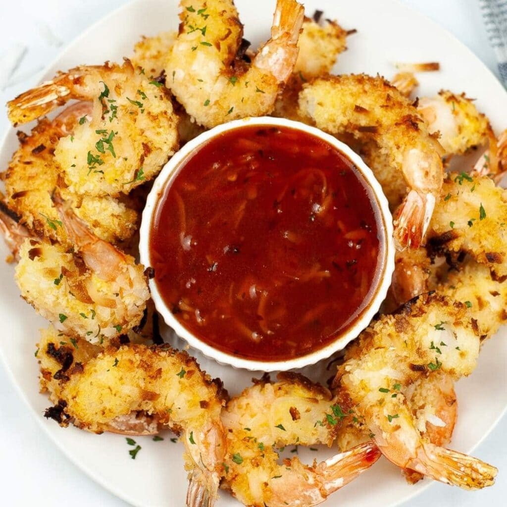 Air Fried Coconut Shrimp | A Reinvented Mom