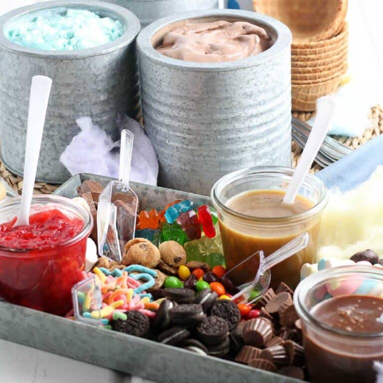 Ultimate DIY Ice Cream Sundae Bar Ideas