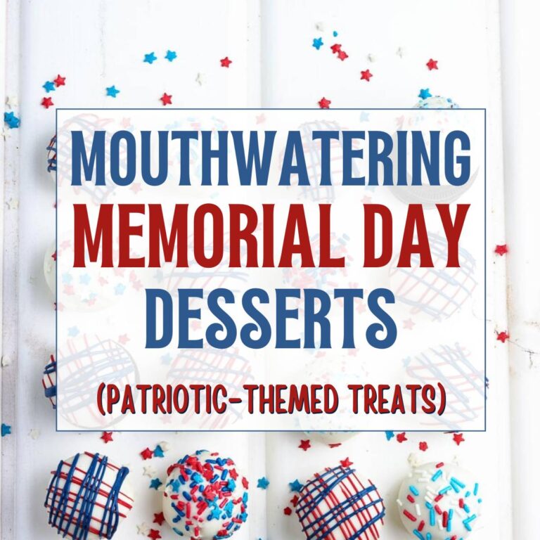 Easy Memorial Day Desserts That Will Make Your Taste Buds Salute