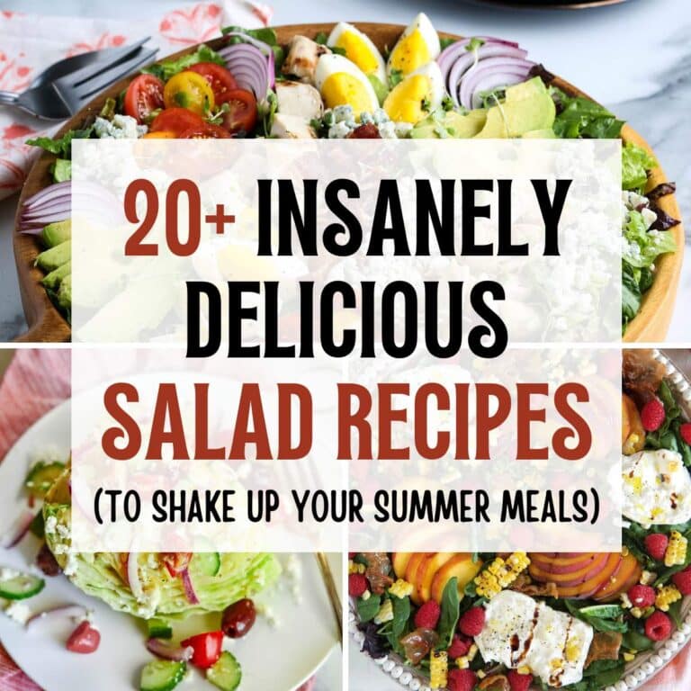 20+ Insanely Delicious Salad Recipes to Shake Up Your Summer Meals
